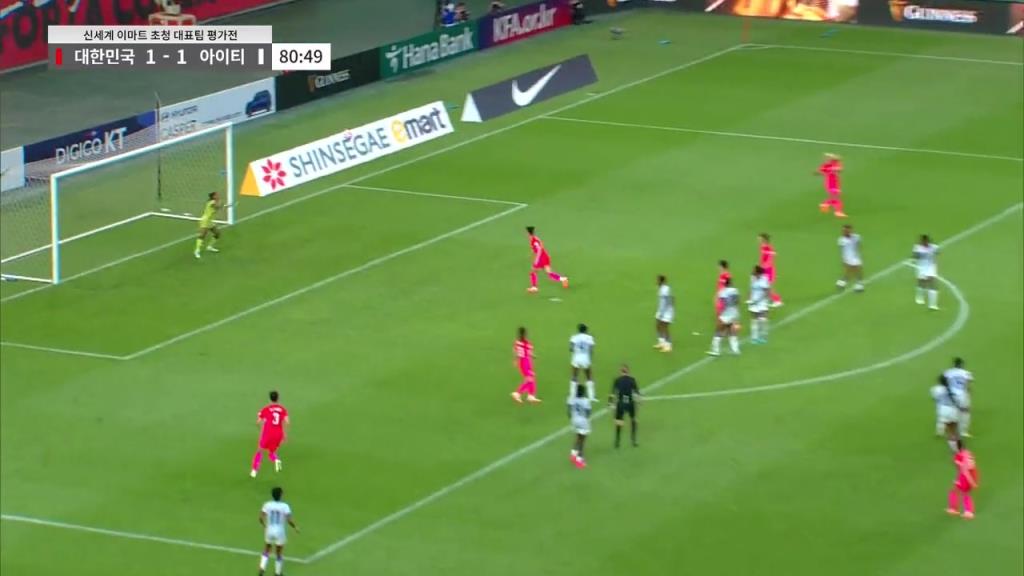 笑容好甜！韓國(guó)女足一腳世界波，進(jìn)球后的慶祝好可愛啊~